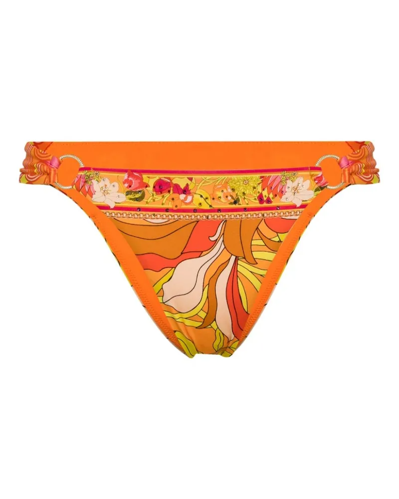 Camilla The Flower Child Society Bikinihöschen Orange