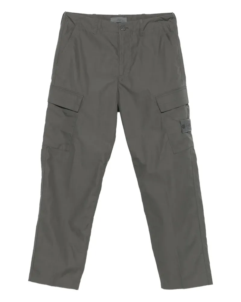 Stone Island Hose mit aufgesetzter Tasche - Grau Grau