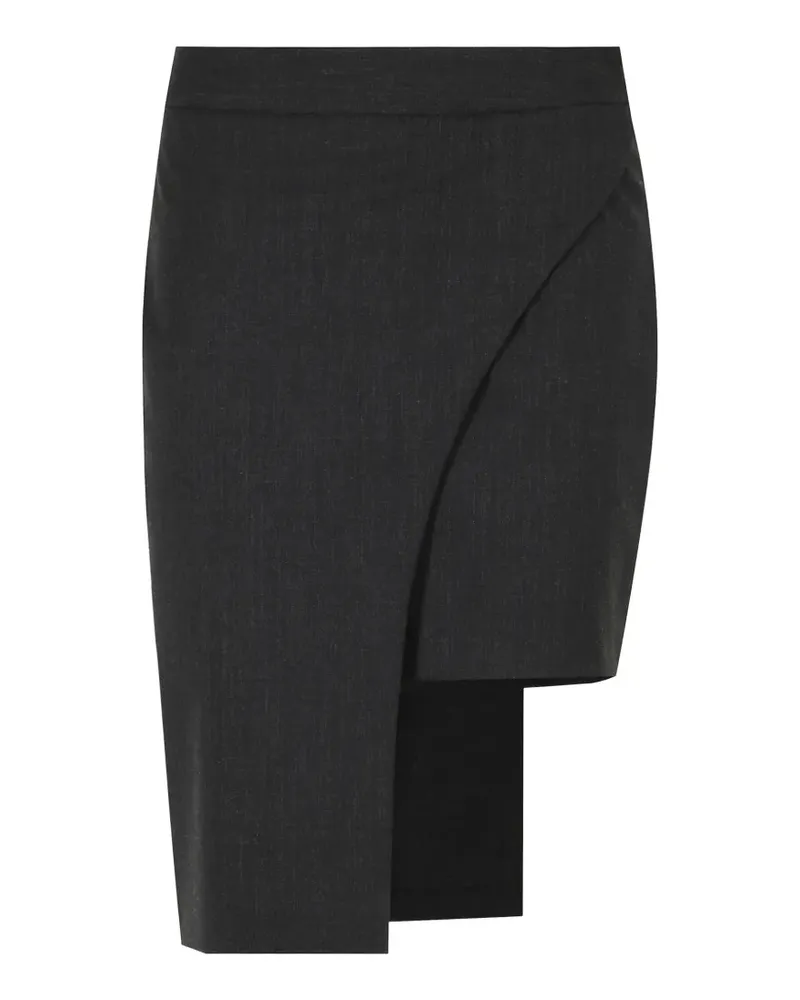 Federica Tosi Asymmetrischer Rock - Grau Grau
