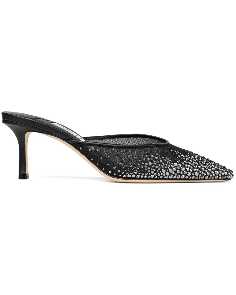 Jimmy Choo Vivi Mules 65mm - Schwarz Schwarz