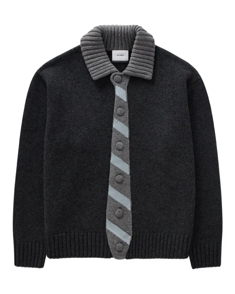 Axel Arigato Tether Tie cardigan - Grau Grau