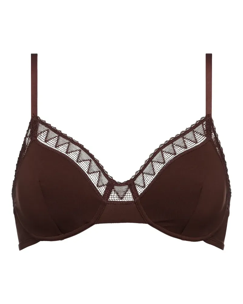 Eres Softness BH mit Spitzenbesatz - Braun Braun