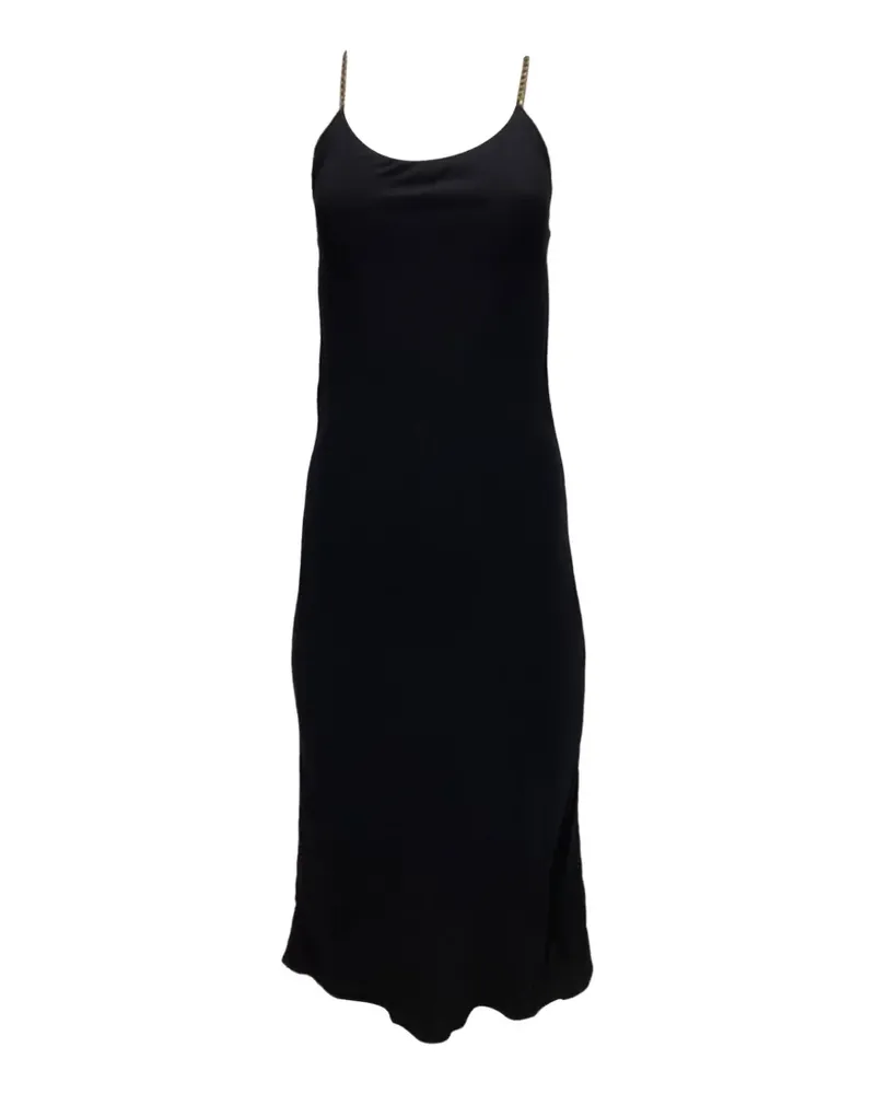 Anine Bing Chelsea chain-embellished midi dress - Schwarz Schwarz