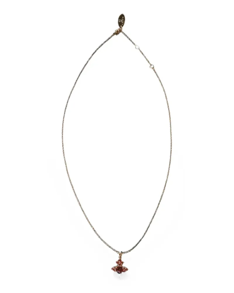 Vivienne Westwood Orb crystal-embellished necklace - Gold Gold