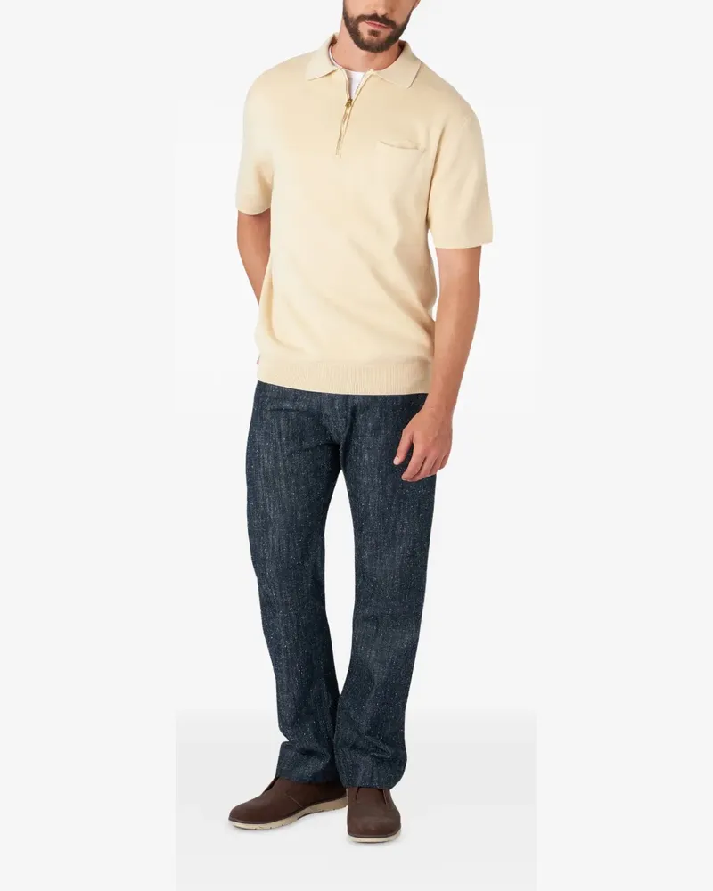 Fortela half-zip pocket polo shirt - Braun Braun