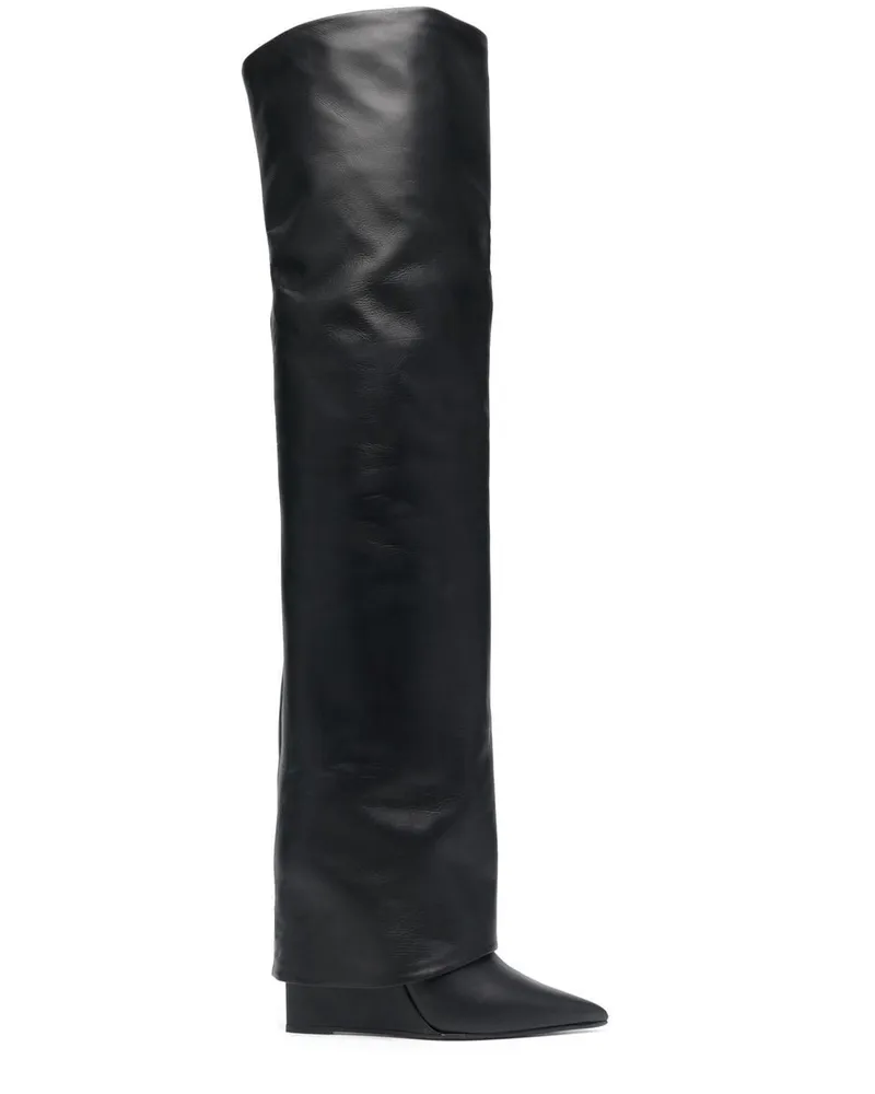 Le Silla Kniehohe Stiefel 125mm - Schwarz Schwarz