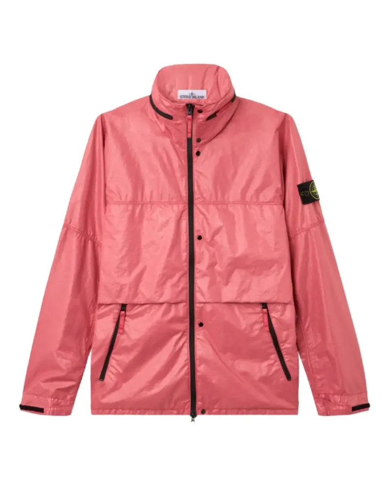 Stone Island Q100019 leichte 3L-TC Jacke aus Nylon - Rosa Rosa
