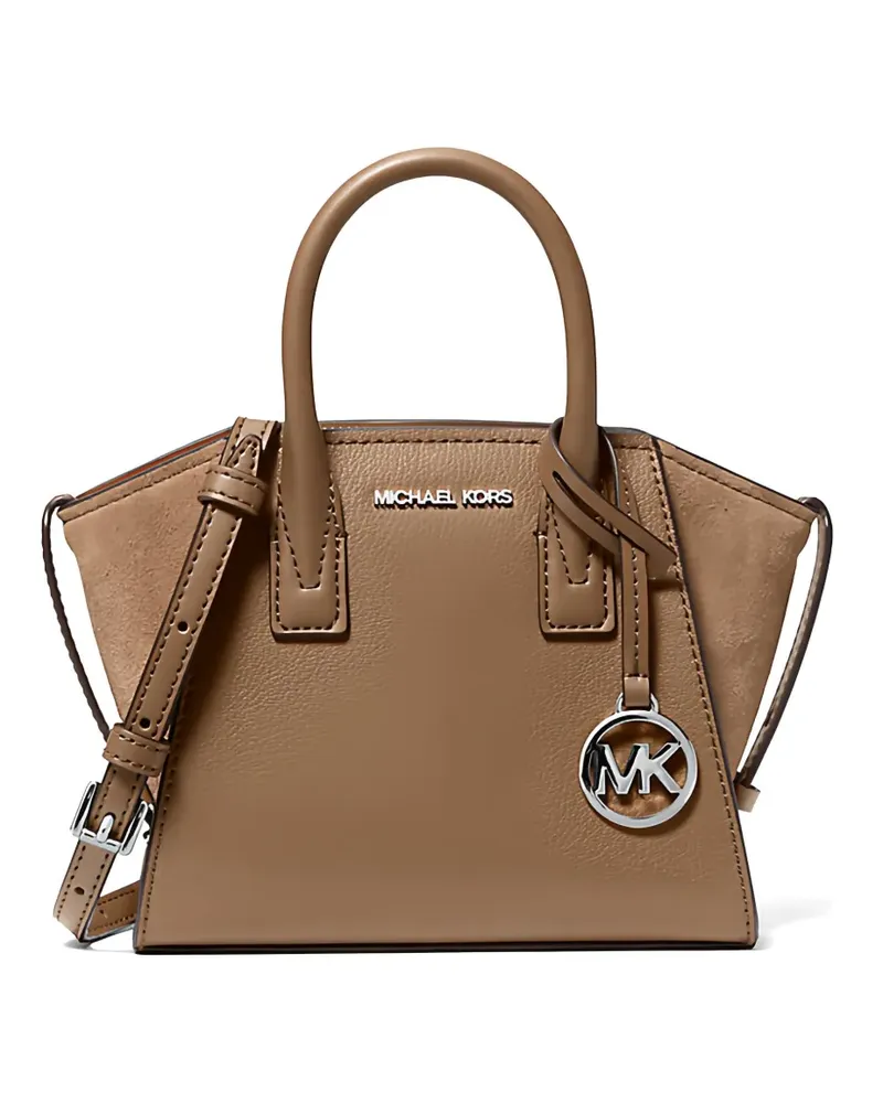 Michael Kors satchel leather crossbody bag - Nude Nude