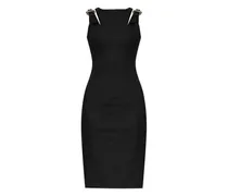 Klassisches Jeanskleid - Schwarz