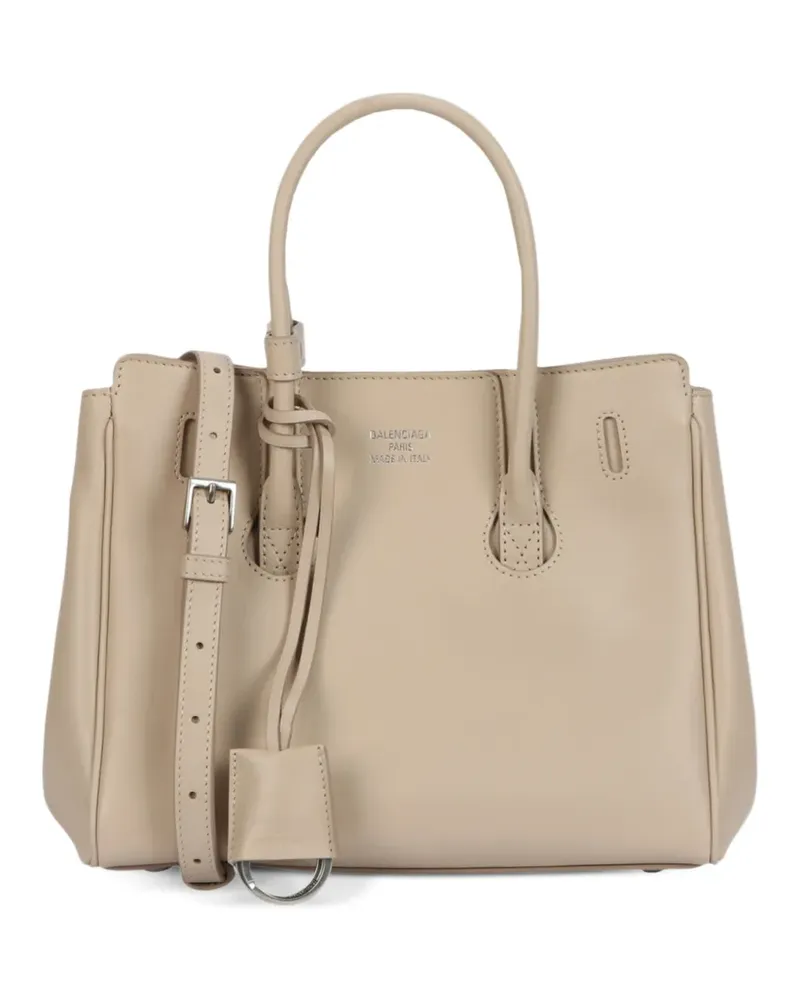 Balenciaga Hampton Carry All Tote Bag - Nude Nude