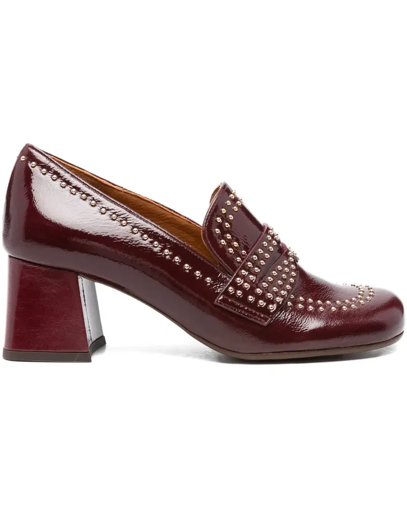 Chie Mihara Pumps mit Blockabsatz 60mm - Rot Rot