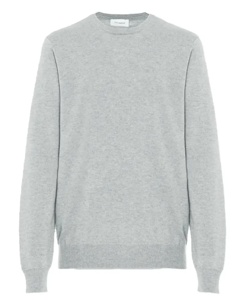 Malo Kaschmirpullover mit Rundhalsausschnitt - Grau Grau