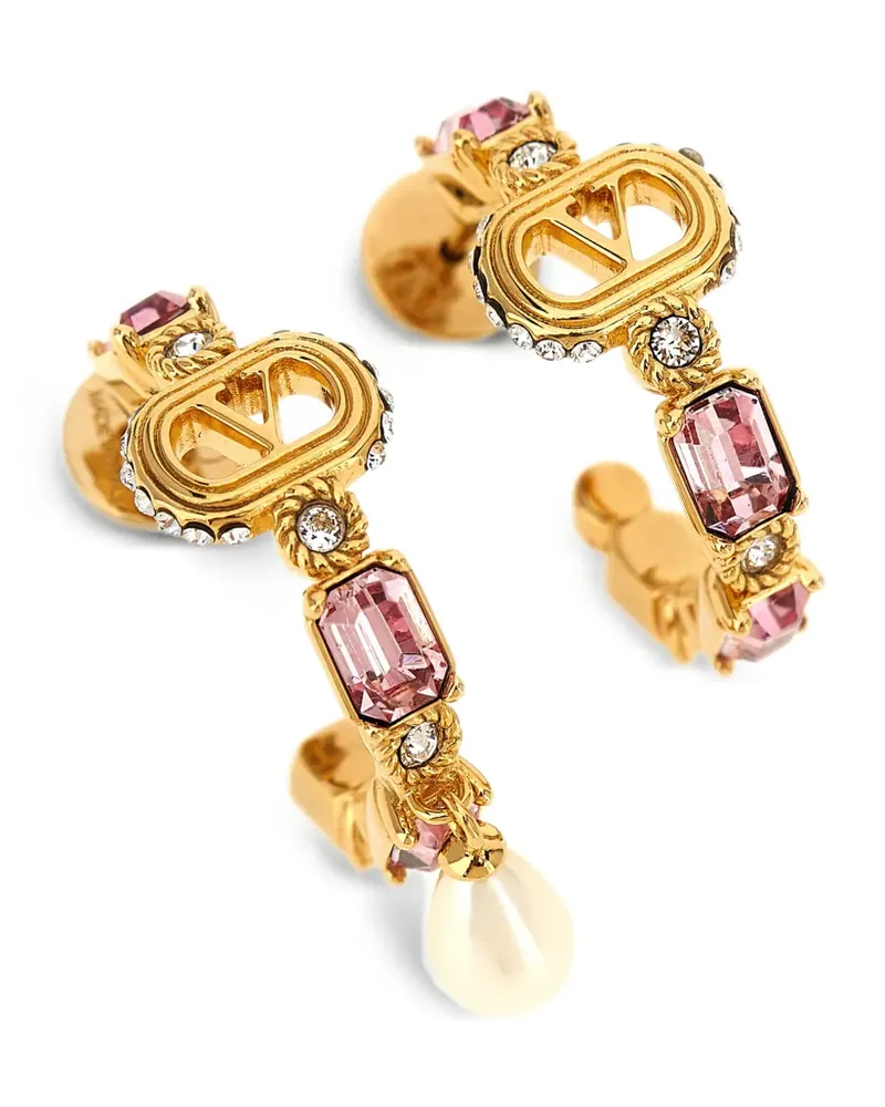 Valentino Garavani Ovalette earrings - Gold Gold