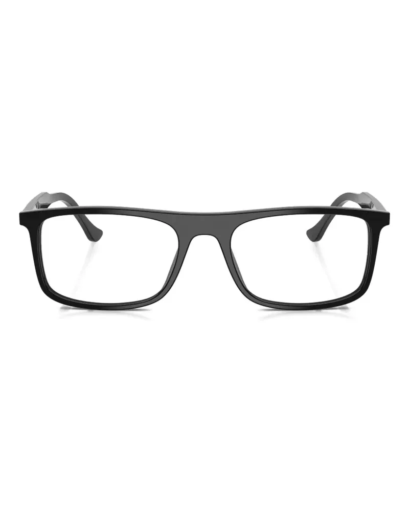 Ray Ban rectangle-frame glasses - Schwarz Schwarz
