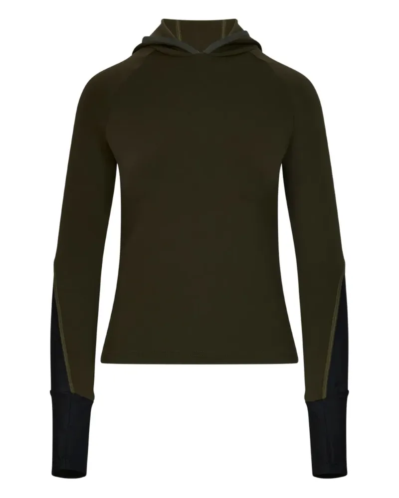 Aztech Mountain fleece hoodie - Grün Grün