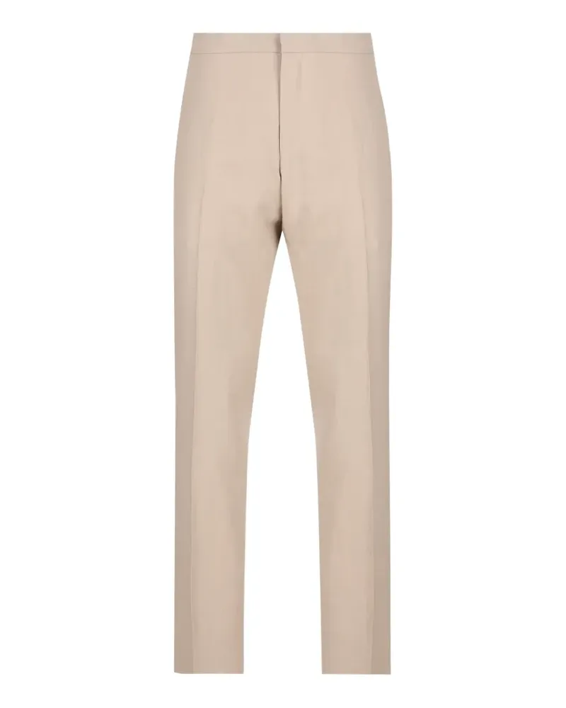 Ermenegildo Zegna elasticated waist trousers - Nude Nude