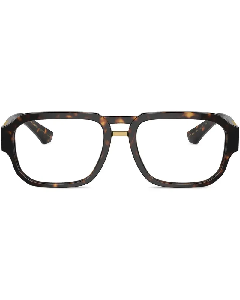 Dolce & Gabbana DG3389 Pilotenbrille - Braun Braun