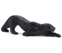 Zeila Skulptur im Pantherdesign - Schwarz