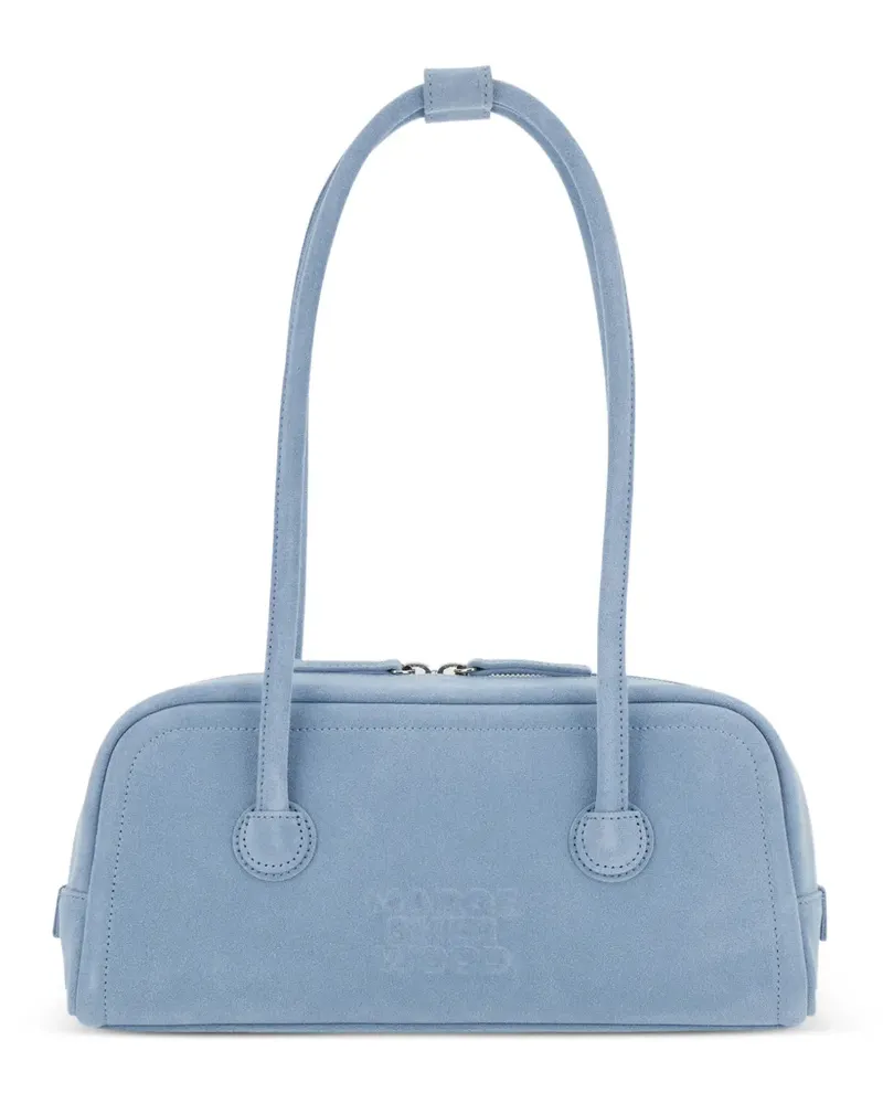 Marge Sherwood Soft Boston Ew Schultertasche mit Henkel - Blau Blau