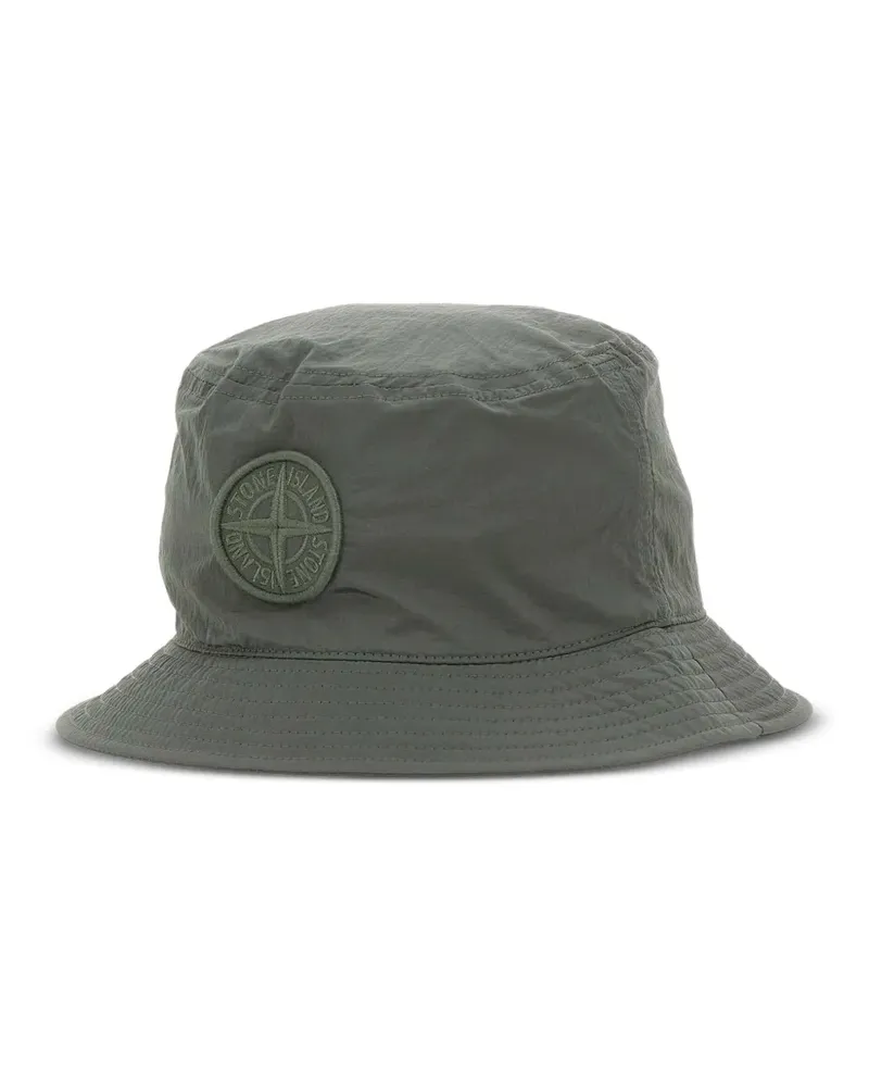 Stone Island Fischerhut mit Kompass-Logo - Grün Grün