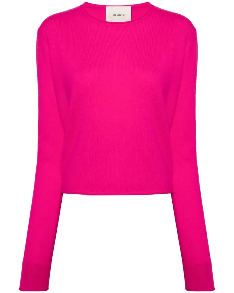 Lisa Yang Ida Kaschmirpullover - Rosa Rosa