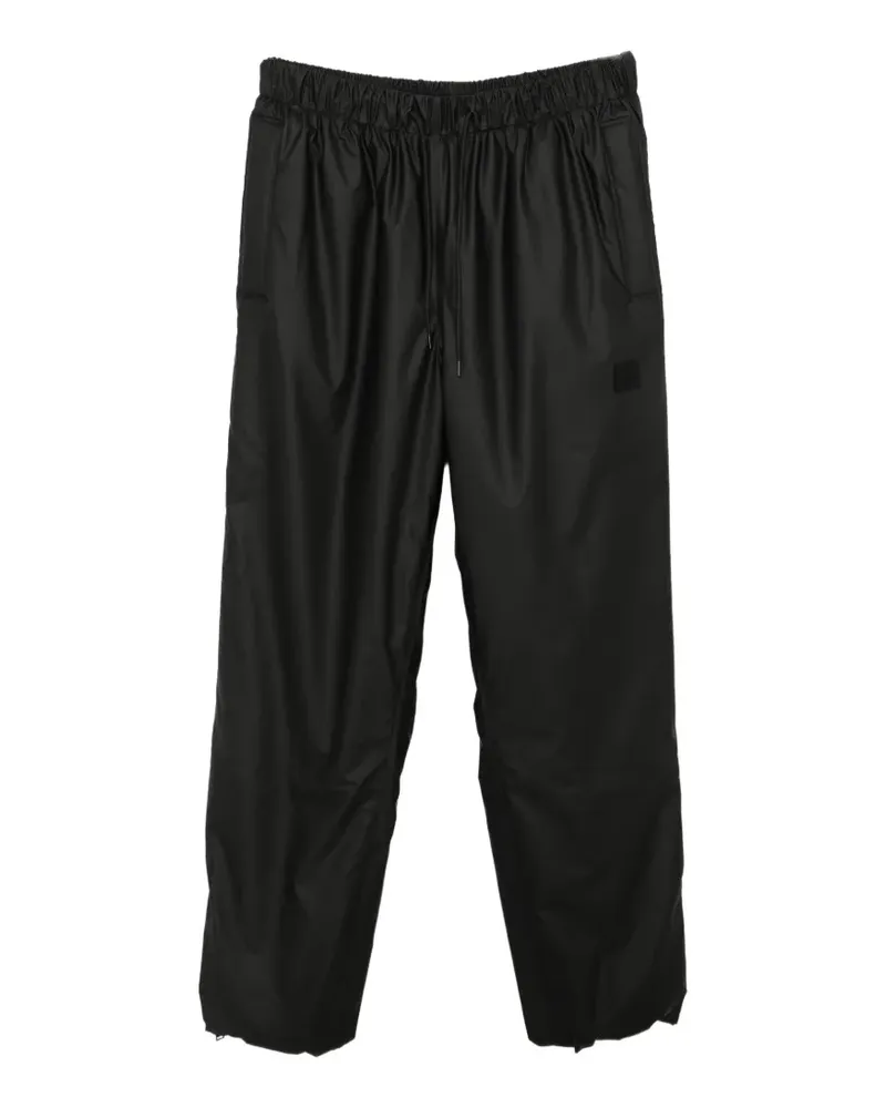 RAINS drawstring elasticated-waist trousers - Schwarz Schwarz