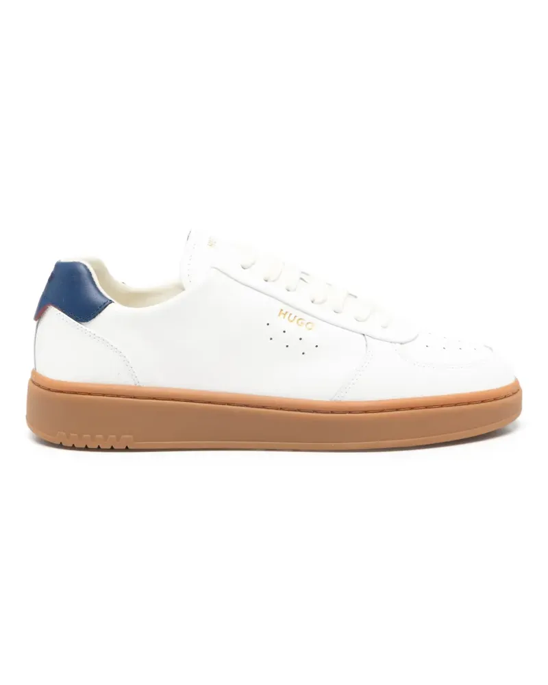 HUGO BOSS Sneakers mit Logo-Print - Weiß Weiß