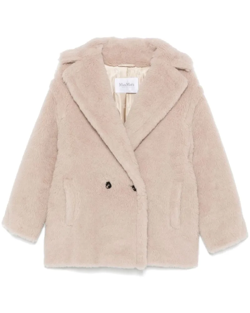 Max Mara Jacke aus Faux Fur - Nude Nude