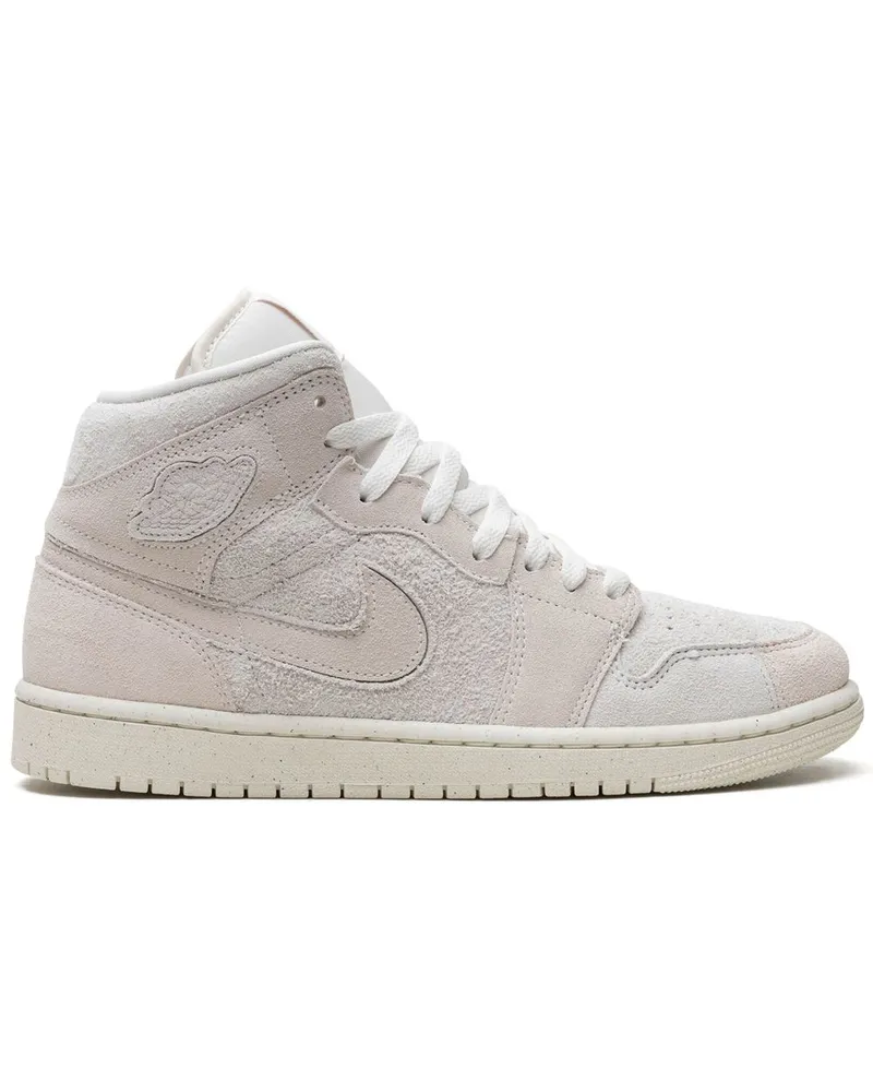 Jordan Air  1 Mid SE Craft Pale Ivory Sneakers - Nude Nude