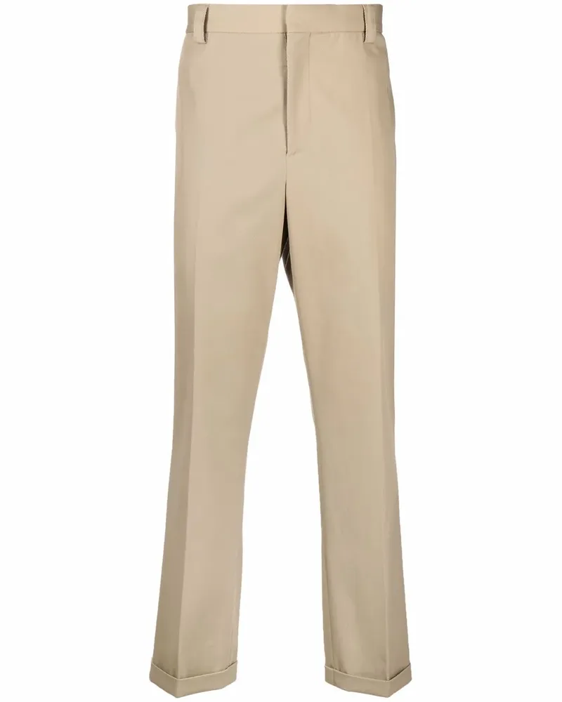 Nanushka Hose mit geradem Bein - Nude Nude