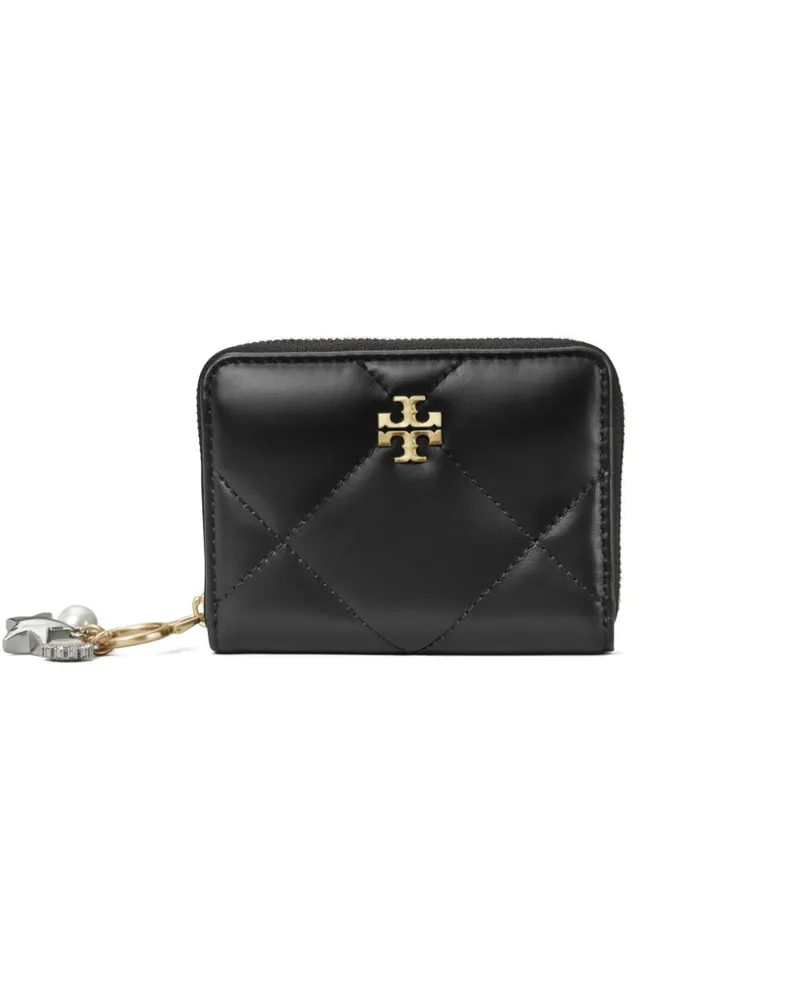Tory Burch Portemonnaie mit Kira-Anhänger - Schwarz Schwarz