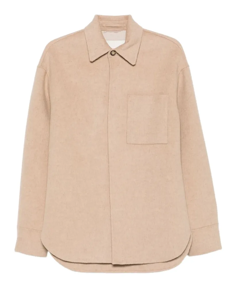 J.W.Anderson Geknöpfte Jacke mit aufgesetzten Taschen - Nude Nude