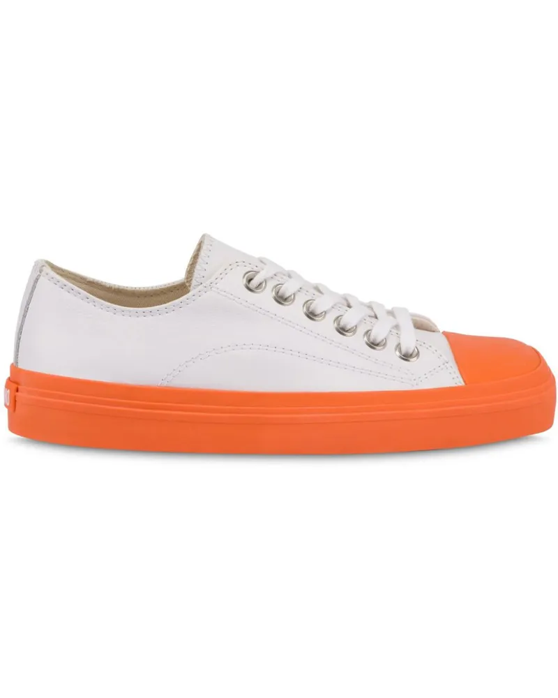 Moschino Zweifarbige Sneakers - Weiß Weiß