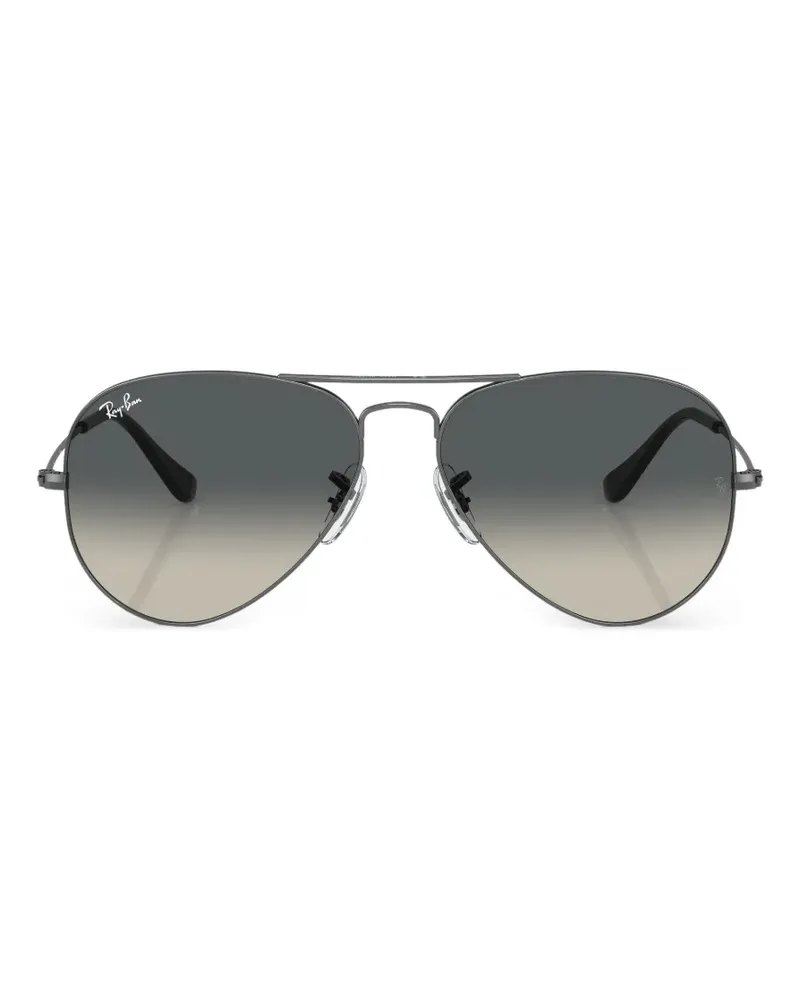 Ray Ban Aviator Pilotenbrille - Grau Grau