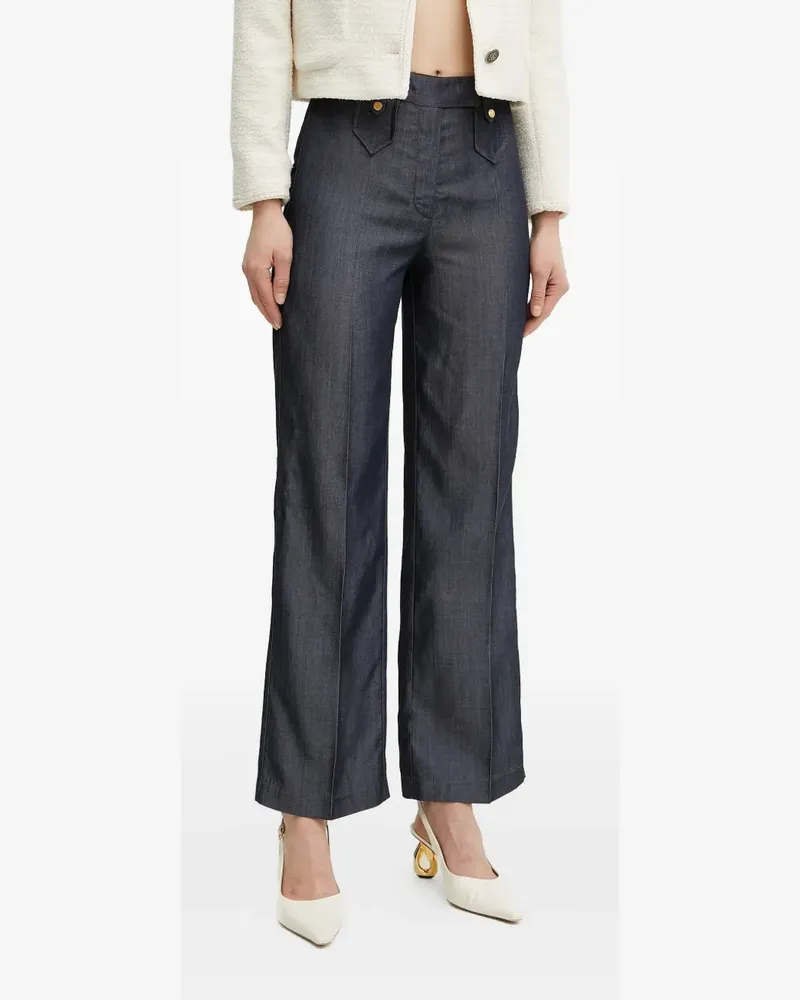 MARCIANO Los Angeles Naomi button trousers - Blau Blau