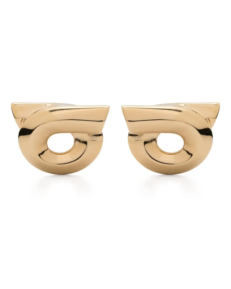 Ferragamo Gancini 18 Ohrstecker - Gold Gold