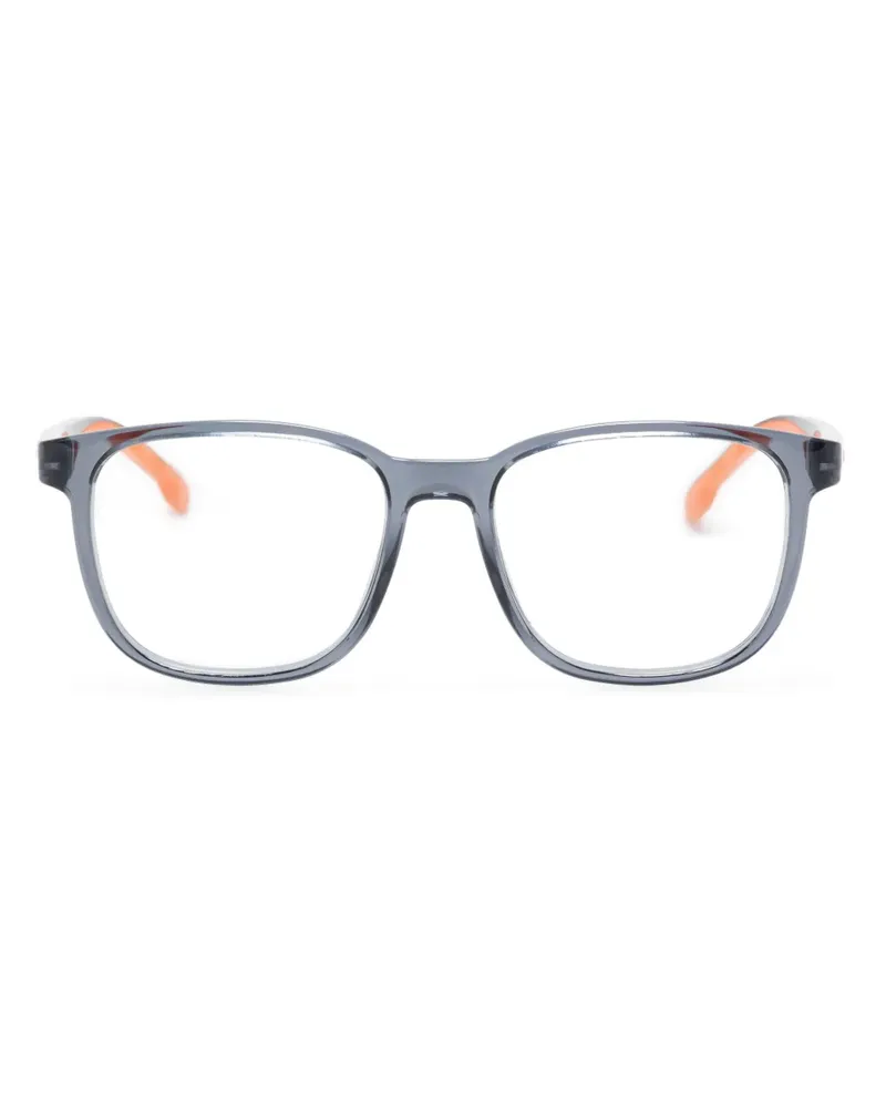 Carrera Brille mit geometrischem Gestell - Blau Blau