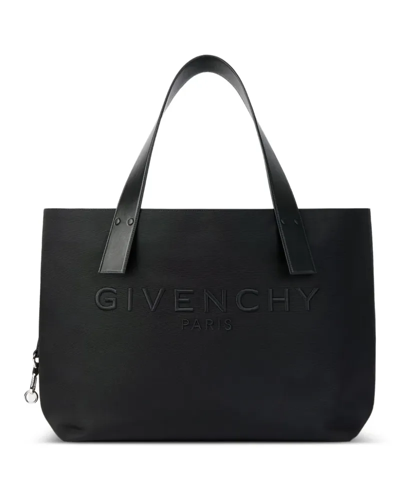 Givenchy Handtasche mit Logo-Prägung - Schwarz Schwarz