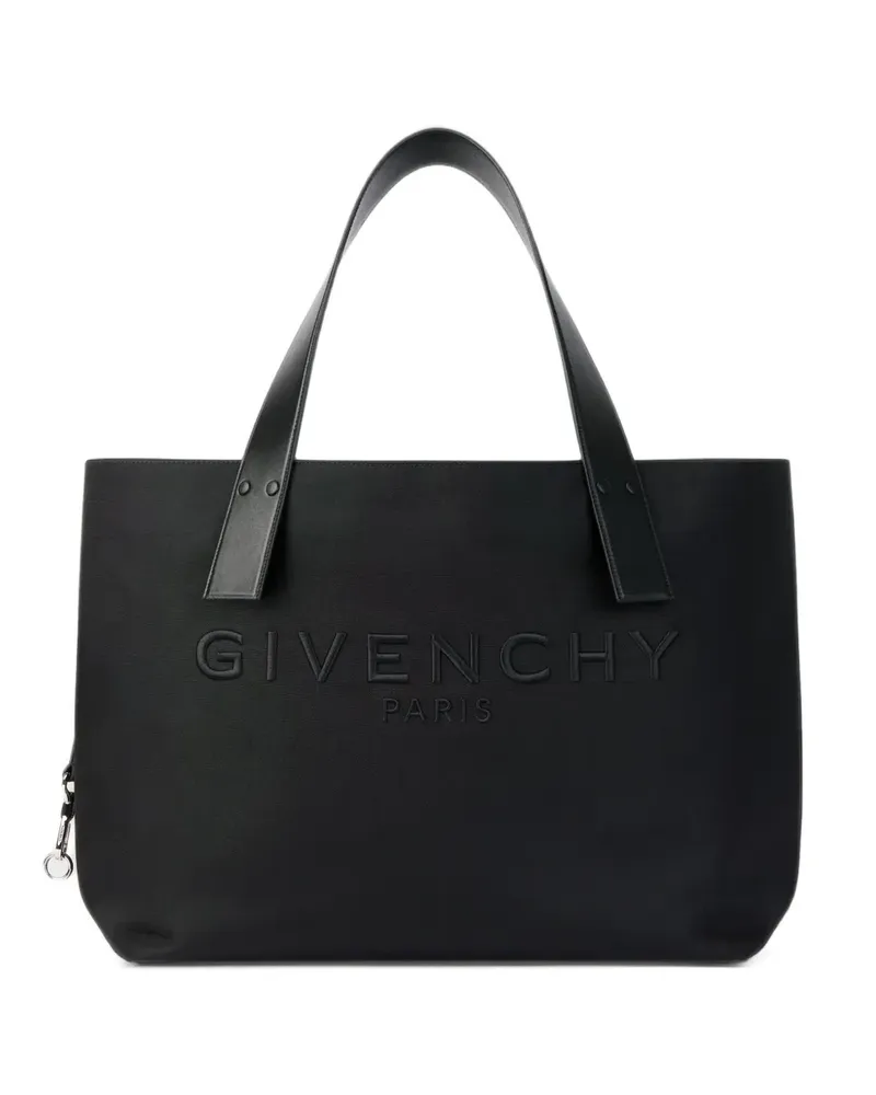 Givenchy Handtasche mit Logo-Prägung - Schwarz Schwarz