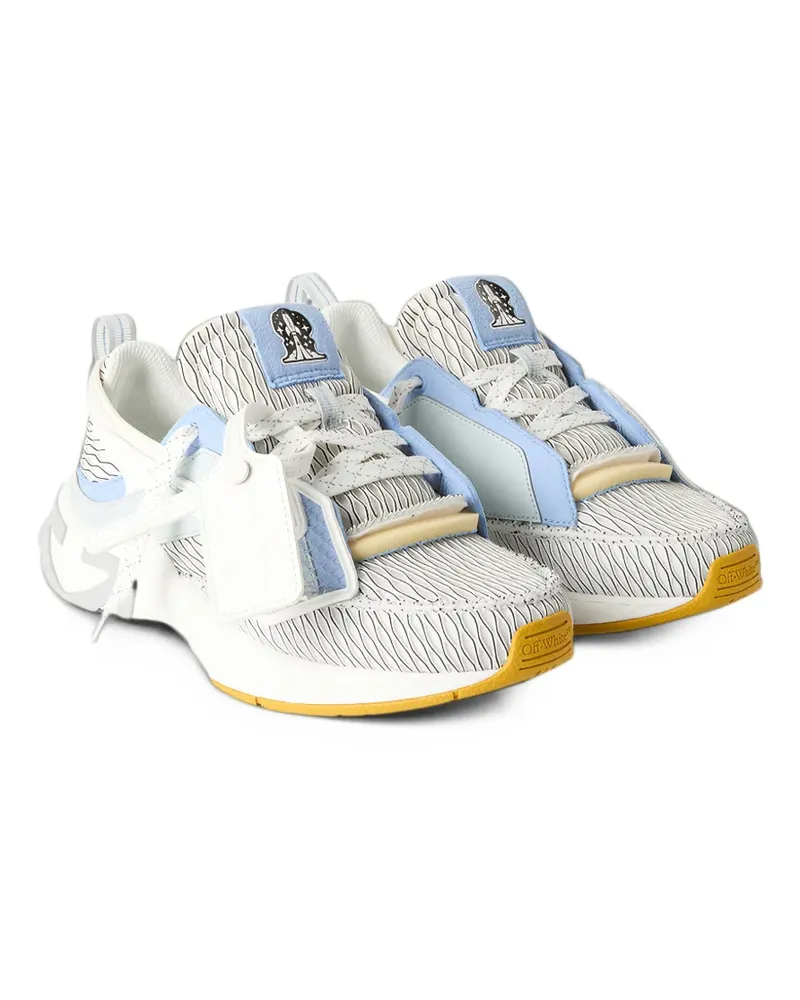 OFF-WHITE Space Memo Sneakers - Weiß Weiß