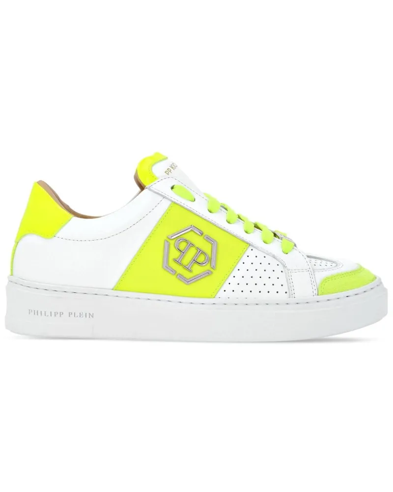 Philipp Plein Phantom Kicks Sneakers - Weiß Weiß