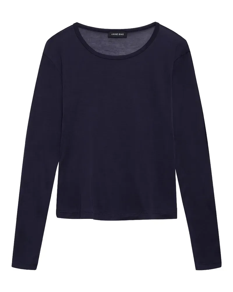Anine Bing Sylvie Langarmshirt - Blau Blau
