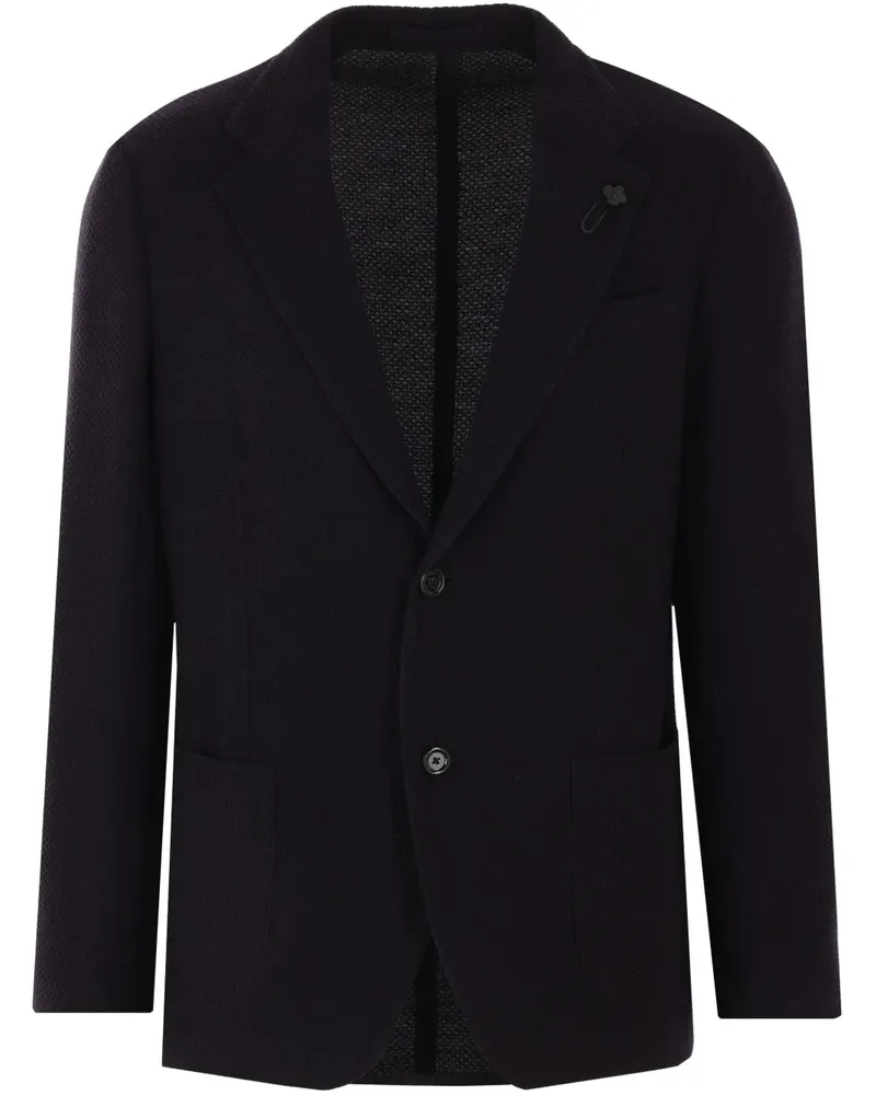 LARDINI Einreihiges Sakko - Blau Blau