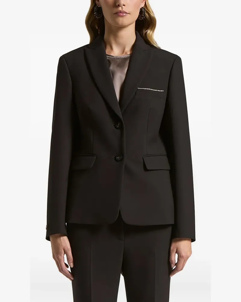 Peserico single-breasted blazer - Braun Braun