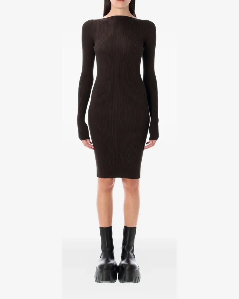 Rick Owens Rückenfreies Kleid - Braun Braun