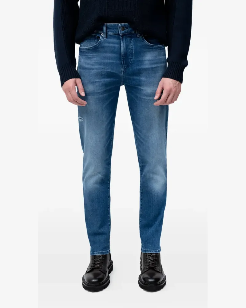 HUGO BOSS badge jeans - Blau Blau