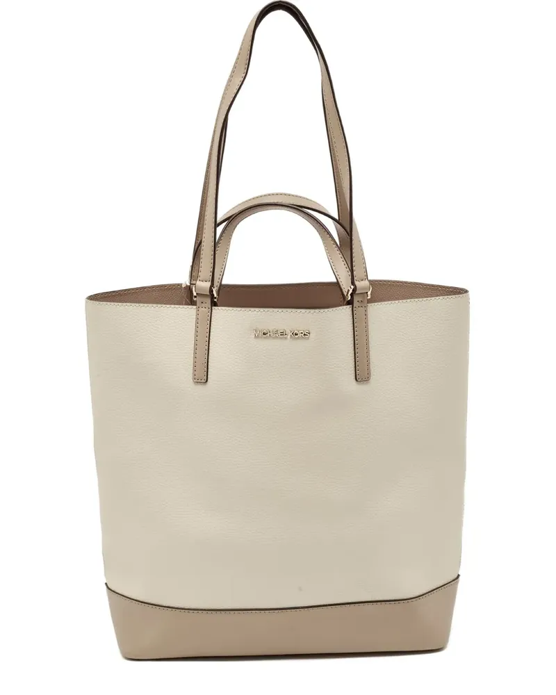 Michael Kors Kelly Tote Bag aus Leder - Weiß Weiß