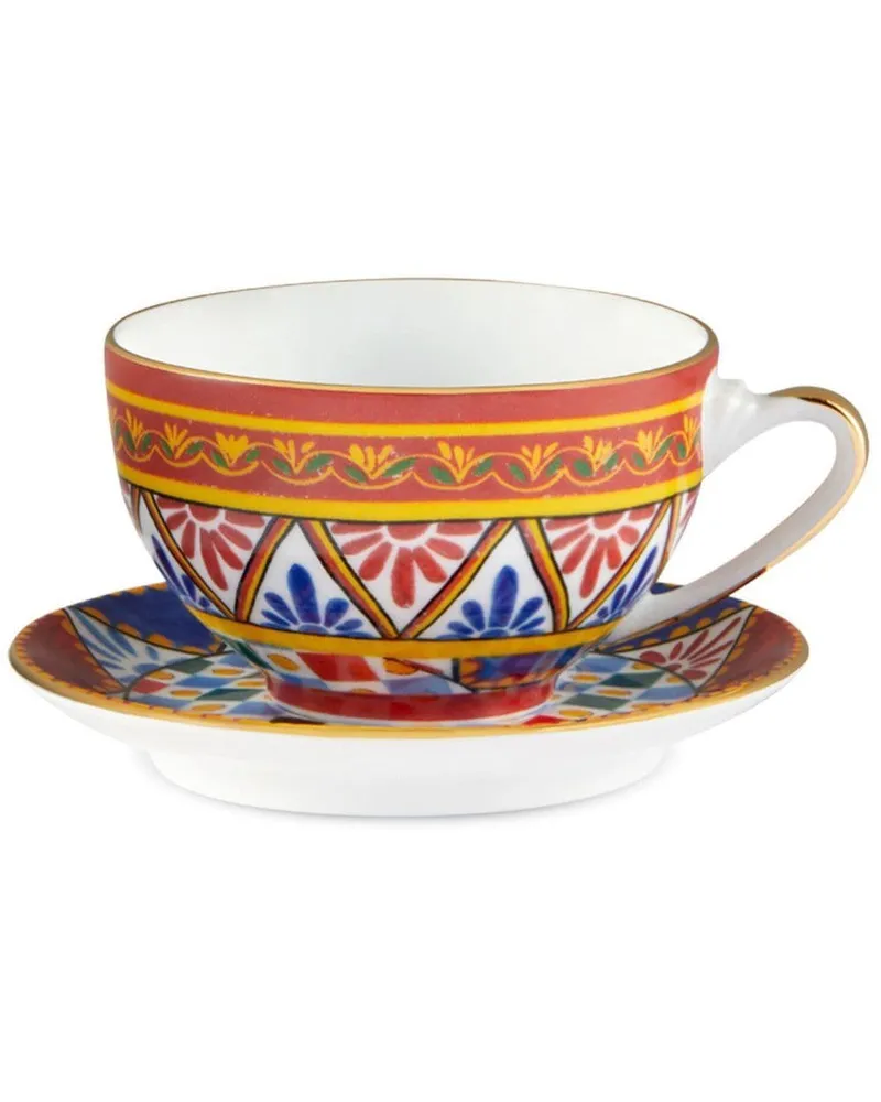 Dolce & Gabbana Carretto Siciliano Teeservice - Mehrfarbig Mehrfarbig