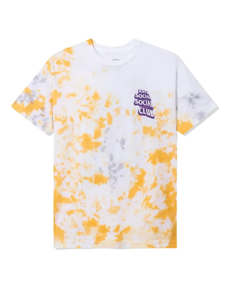 Anti Social Social Club Quest For Love tie-dye T-shirt - Weiß Weiß