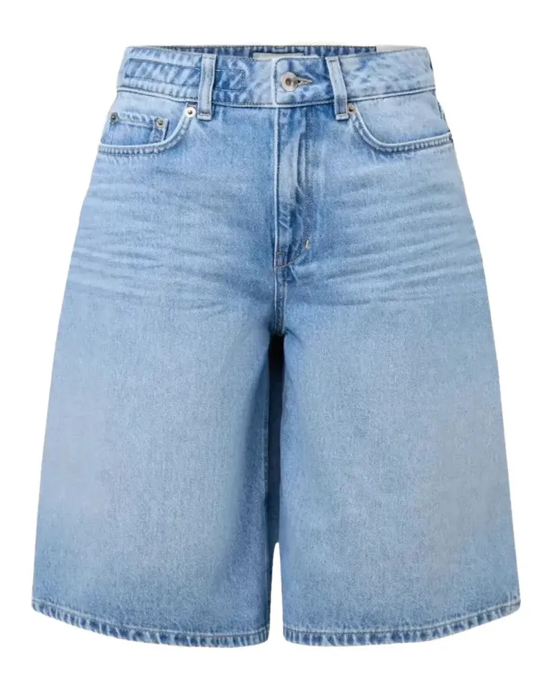 Drykorn faded-effect denim shorts - Blau Blau